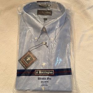 New Barrington dress shirt Oxford cloth. 18 1/2. -34/35
